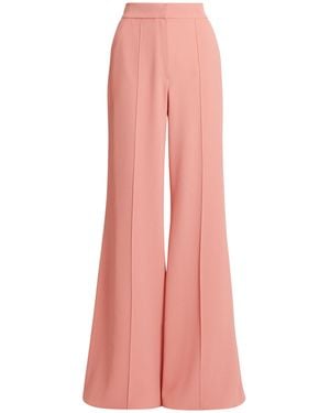 パンツ ELIE SAAB WIDE-LEG TROUSERS IN CREPE DE CHINE Stud embellished wide leg pants Elie Saab for women - buy in