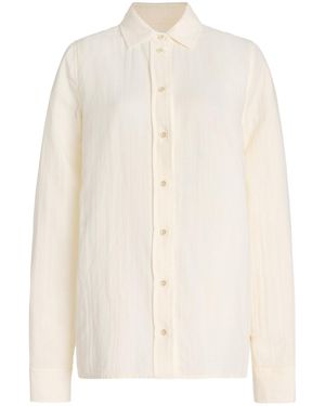 ÉTERNE Constance Cotton Shirt - White