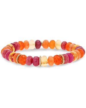 Sheryl Lowe 14K Diamond Bracelet - Orange