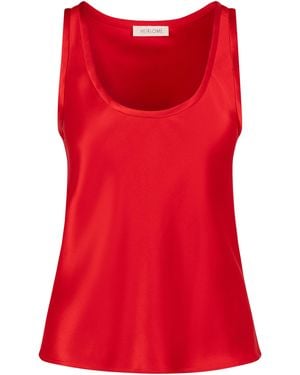 Heirlome Adau Silk Tank Top - Red
