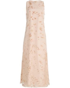 Altuzarra Nadja Stretch-Cotton Maxi Dress - Natural
