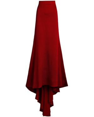 Silvia Tcherassi Marlon Maxi Skirt - Red