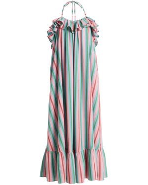 Marrakshi Life Exclusive La Isla The Ruffled Cotton Slip Dress - White