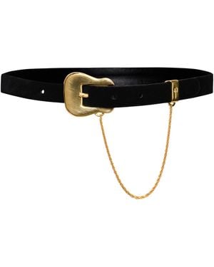 Johanna Ortiz Fate's Dance Velvet Belt - Black