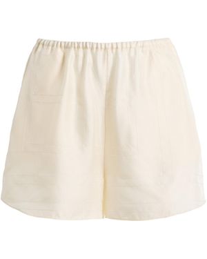 TOTEME Organic Silk Pj Short - Natural