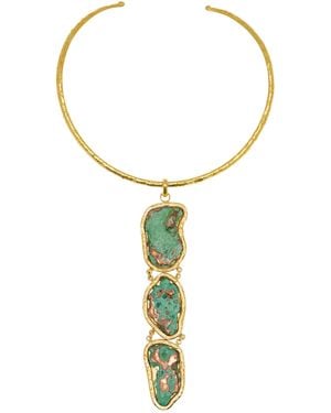 Sylvia Toledano 18K Plated Native Copper Necklace - Metallic