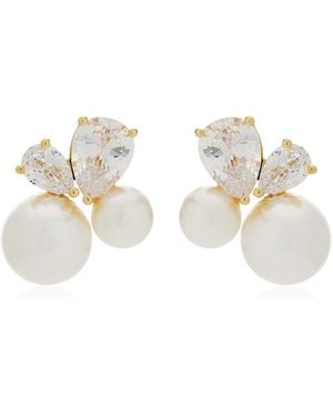 Eliou Sopra Pearl Earrings - White