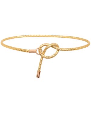 Gabriela Hearst Rope Belt - Metallic