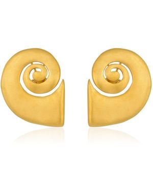 CANO Mullu 24K-Plated Brass Earrings - Metallic