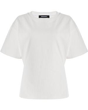 EB DENIM Eero Cotton T-Shirt - White