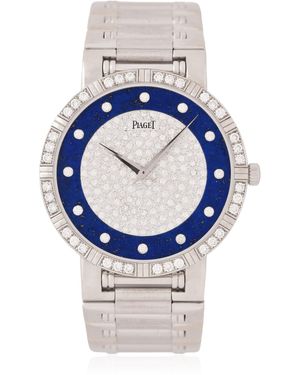 Stephanie Windsor Rare Piaget Dancer Lapis Vintage Watch - Blue