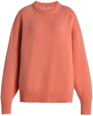 AMIYA Ursa Relaxed Cashmere Jumper - Pink