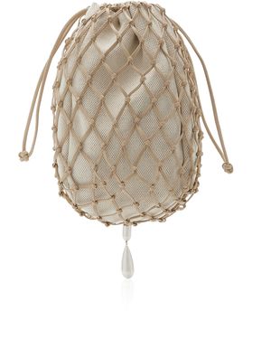 SAVETTE The Macrame Pouch - Natural