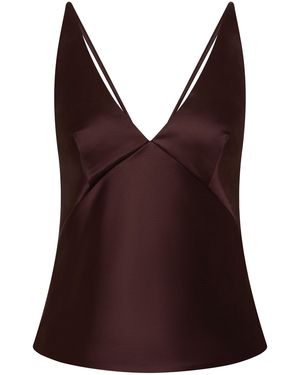 St. Agni Structured Satin Cami