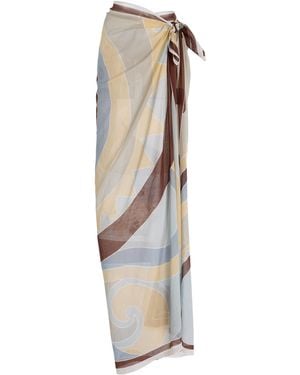 Soleil Soleil Exclusive Square Pareo - White