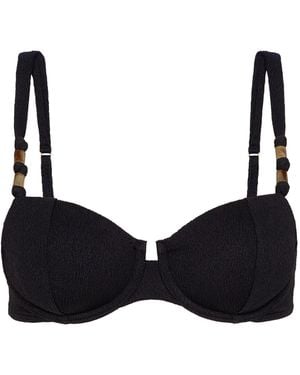 ViX Milos Nissi Bikini Top - Black