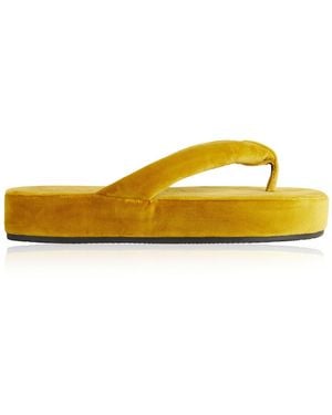 Balenciaga Platform Sandal - Yellow