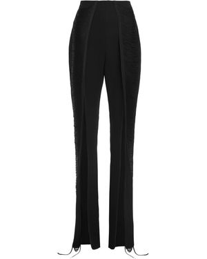 Maticevski Extent Fringed Split-front Trousers - Black