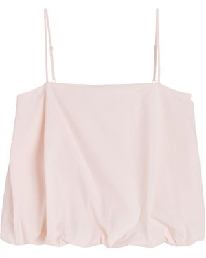 By Malene Birger Mia Cotton Top - Pink