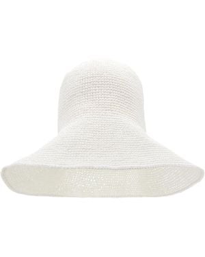 TOTEME Paper Straw Hat - White