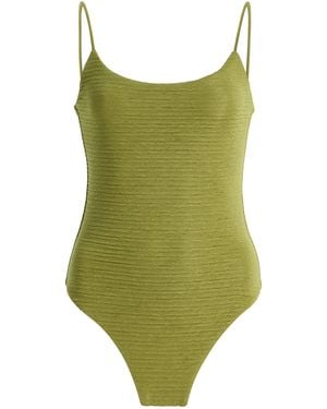 Juillet Exclusive Imey One-Piece Swimsuit - Green