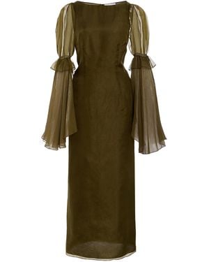 Mel Usine Lysiane Maxi Dress - Green