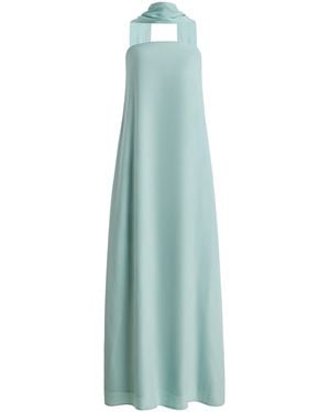 Third Form Exclusive Bia Strapless Satin Maxi Dress - Green