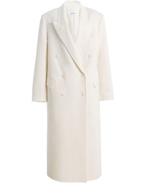 Frankie Shop Jane Long Coat - White