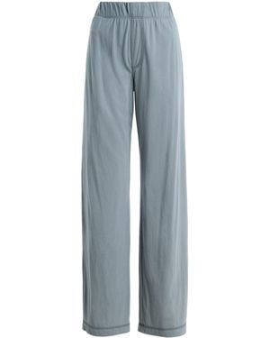 ÉTERNE Modal-Cotton Lounge Trousers - Blue