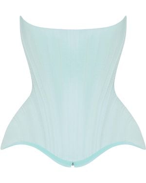 BALYKINA Irma Corset Top - Blue