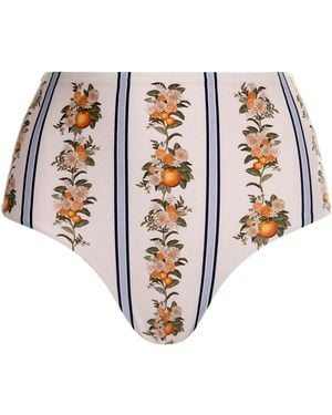 Agua Bendita Valle Bikini Bottom - White