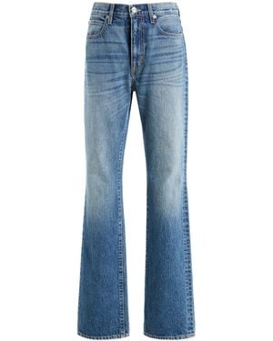 SLVRLAKE Denim Jade Rigid High-Rise Slim Bootcut Jeans - Blue