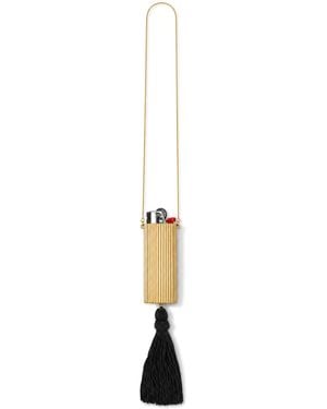 Juju Vera Exclusive La Isla Tassel Lighter Pendant - Metallic