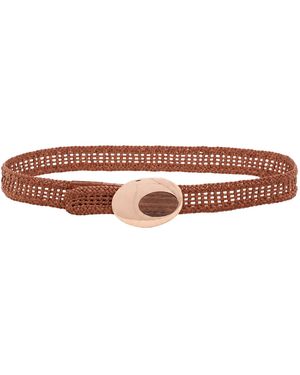 Gabriela Hearst Mabel Belt - Brown