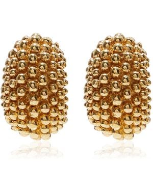 Paola Sighinolfi 18K-Plated Pewter Earrings - Metallic