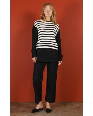 Ciao Lucia Valentina Cotton Sweater - Multicolor