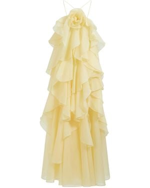 Aje. Pandorea Layered Maxi Dress - Yellow