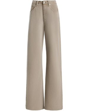 Agolde Vintage Rigid Mid-Rise Loose Jeans - Natural