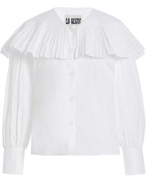La Veste Tabla Cotton Shirt - White