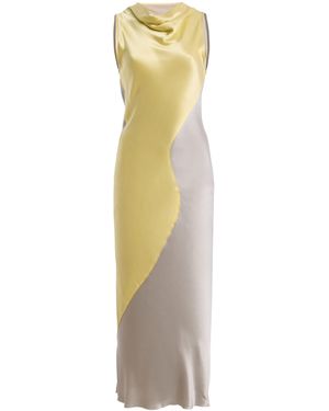 Zankov Marian Silk Midi Dress - White