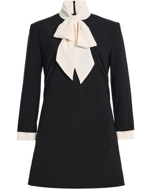Franchise Nokia Wool Mini Dress - Black