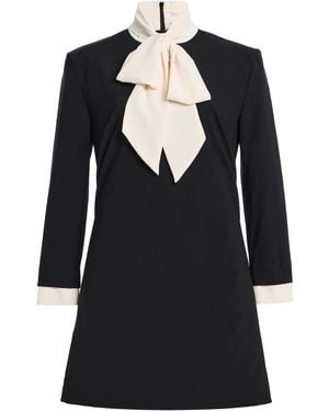 Franchise Nokia Wool Mini Dress - Black