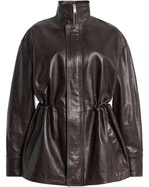 Arma Alia Leather Jacket - Black