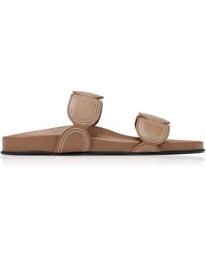 DI GAÏA Mia Leather Sandals - White