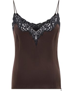Gabriela Hearst Umbra Silk Camisole - Brown