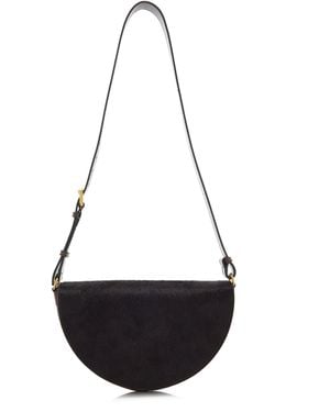 Dries Van Noten Pony Hair Crossbody Bag - Black