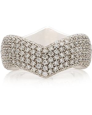 Pasquale Bruni Sensual Touch 18k White Gold Diamond Ring