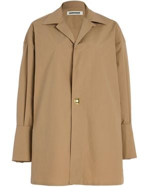 DARKPARK Jodie Stretch-Cotton Shirt - Natural