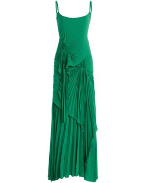 Georgia Hardinge The Torrent Georgette Maxi Dress - Green