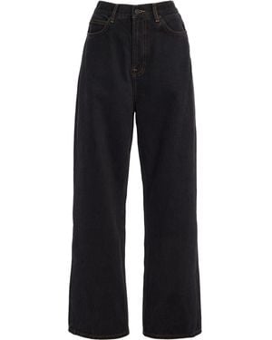 Wardrobe NYC Denim Low Rise Jean - Black